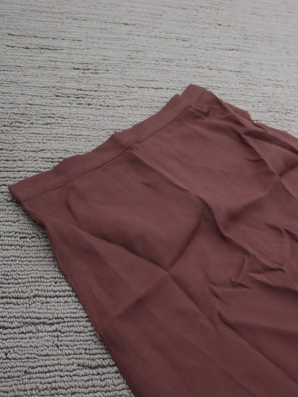 Reformation Bea Skirt in Cafe Brown Size 4 - Picture 4 of 7